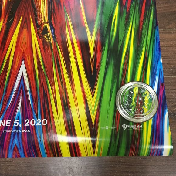 WONDER WOMAN 1984 27"x40" Authentic Theatre Movie Poster 2020 Advance DS Canada - Picture 6 of 16